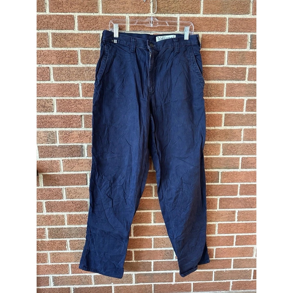 Carhartt FR Flame Resistant Work Pants Navy Blue CAT 2 NFPA 2112 32x34
